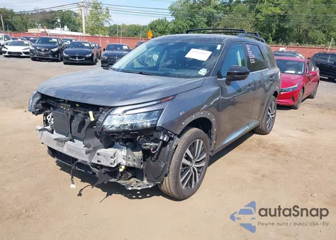 2024 Nissan Pathfinder Platinum 4Wd from USA, damaged, VIN 5N1DR3DK8RC299037